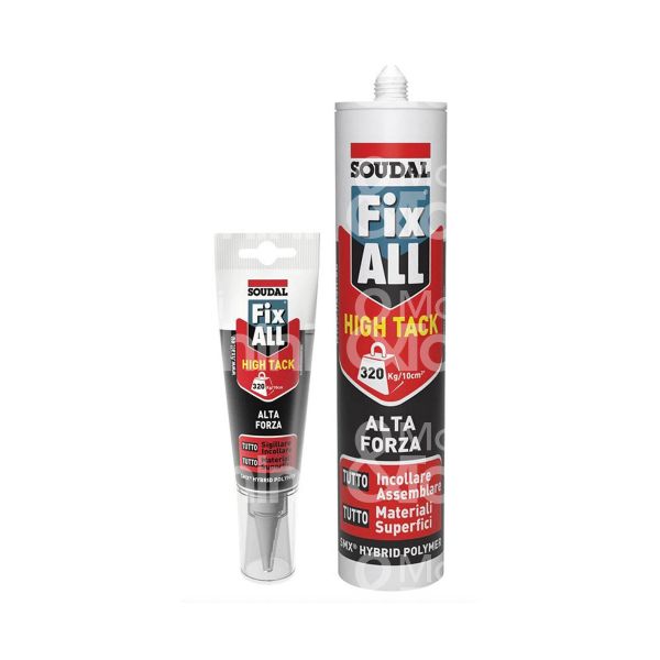 Soudal 117922 sigillante fix all high tack adesivo contenuto ml 290 colore bianco