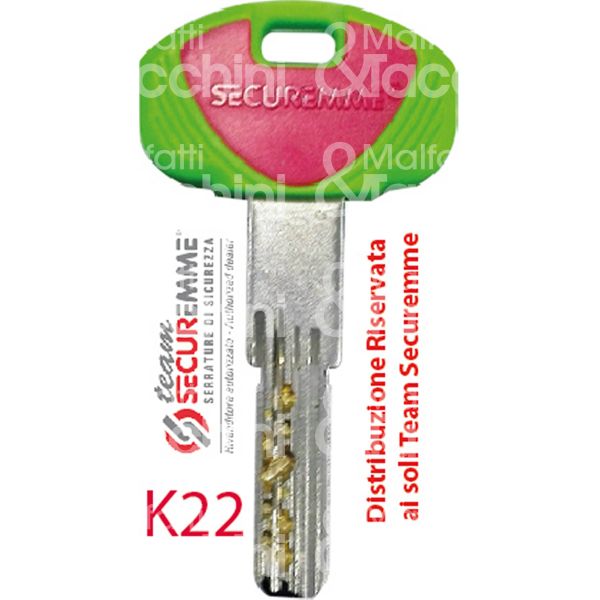 Chiave per cilindro k22
