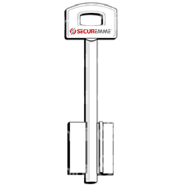 Chiave dm p/blindata l.85