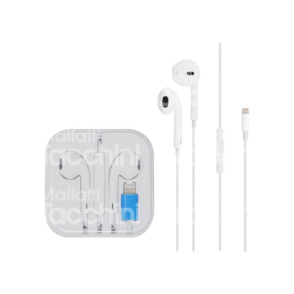 Sf soluzioni sf302 auricolari lightning art. sf302 attacco lightning bianco