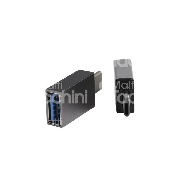 Sf soluzioni sf311 adattatore otg usb/type-c art. sf311 attacco usb/type-c nero