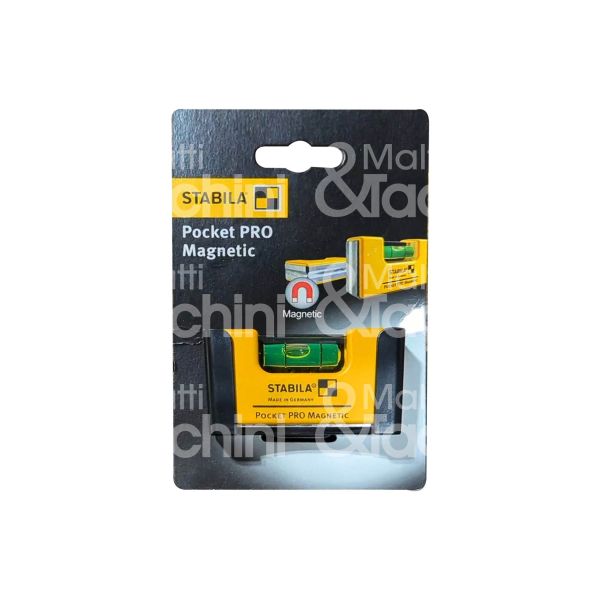 Stabila 17953 livella magnetica pocket pro materiale alluminio mm 70