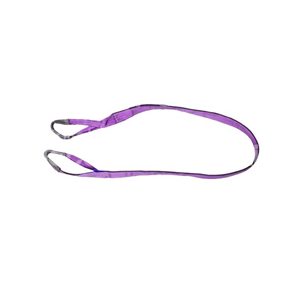 Strops cedllc50m2 fasce di sollevamento nastro piatto art. cedllc50m2 poliestere alta tenacità colore viola l mt  2 portata kg 1000 attacco asole rinforzate uni en 1492-1