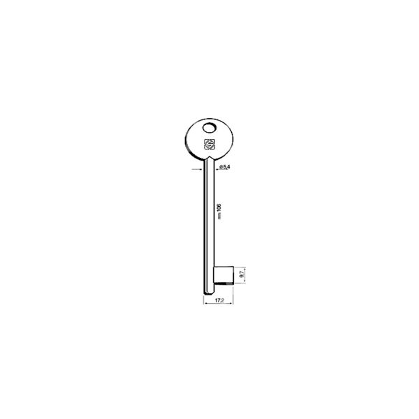 Silca 6p5mp chiave passepartout