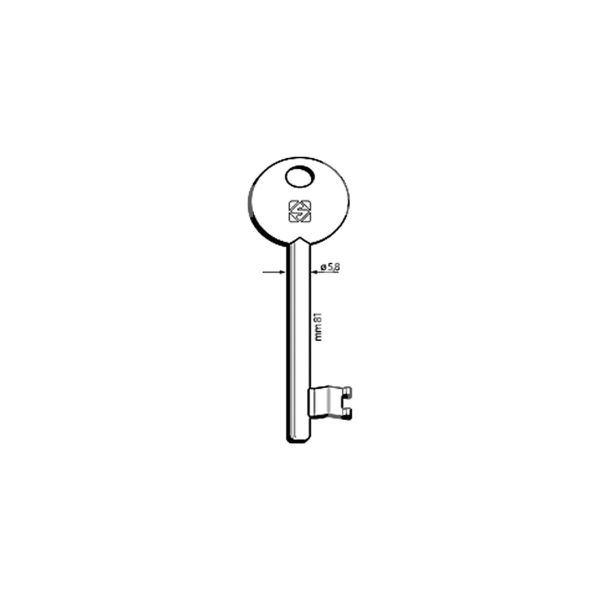 Silca 6p8d-2 chiave passepartout
