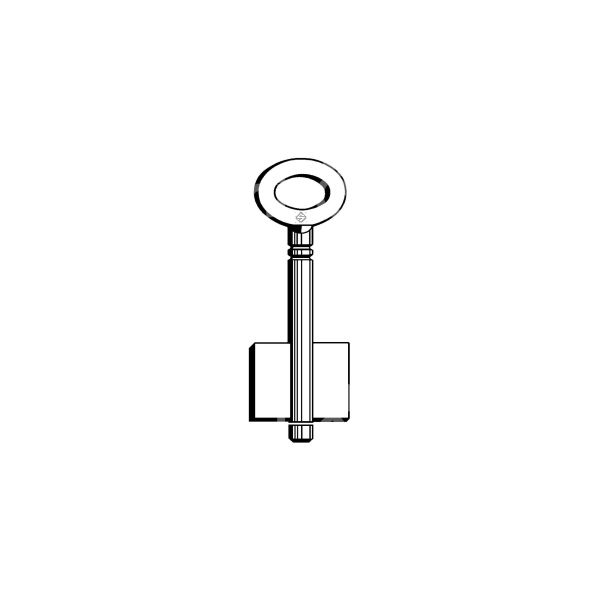Silca 8208 chiave cassaforte femmina