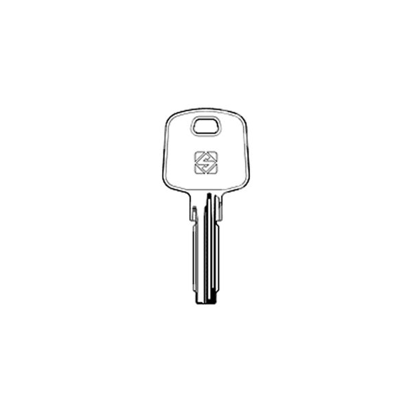Silca bd22 chiave ottone punzonate
