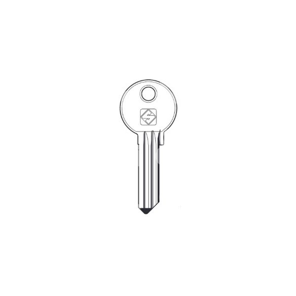 Silca cb6r chiave acciaio