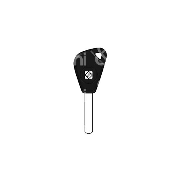 Silca dat17t21 chiave transponder alpacca