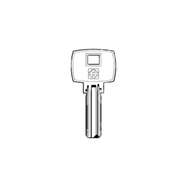 Silca dm118 chiave ottone punzonate