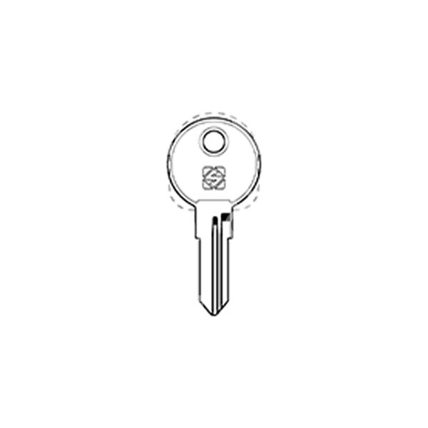 Silca hf75 chiave acciaio