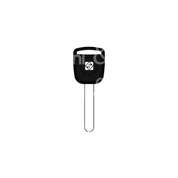 Silca hon66t27 chiave transponder alpacca