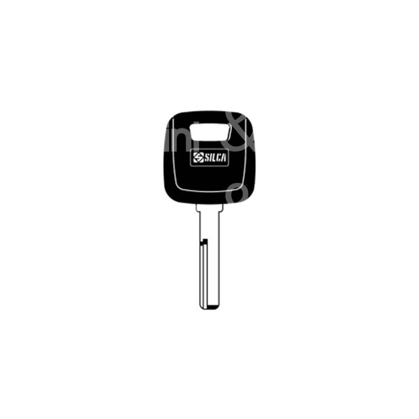 Silca hu56rat2 chiave transponder ottone
