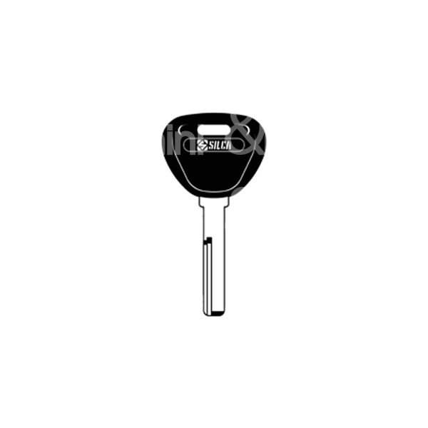 Silca hu56rt2 chiave transponder ottone