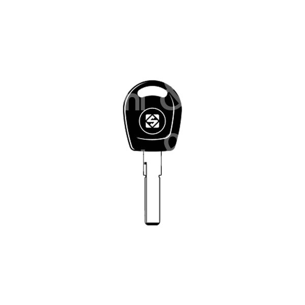 Silca hu66t23 chiave transponder ottone