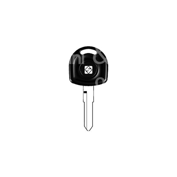 Silca hu87rt12 chiave transponder ottone