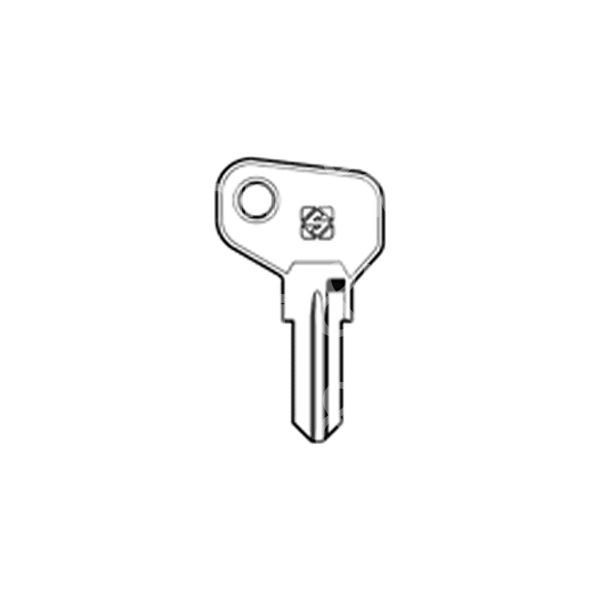 Silca key1 chiave acciaio