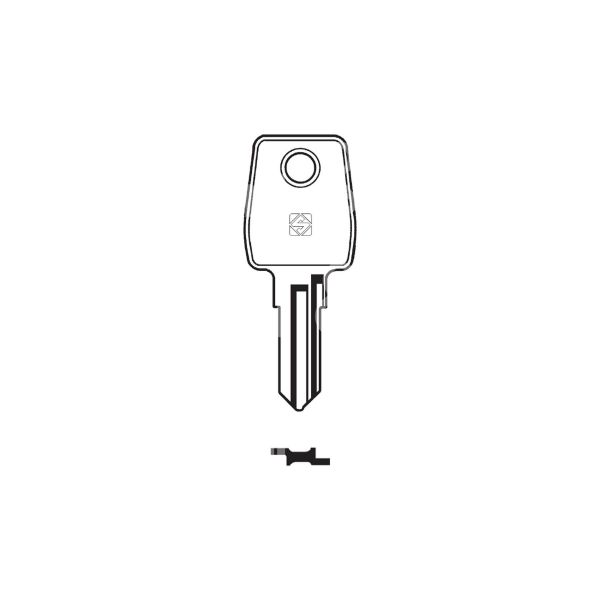 Silca lf20r chiave auto