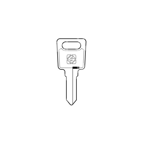 Silca ls13r chiave acciaio