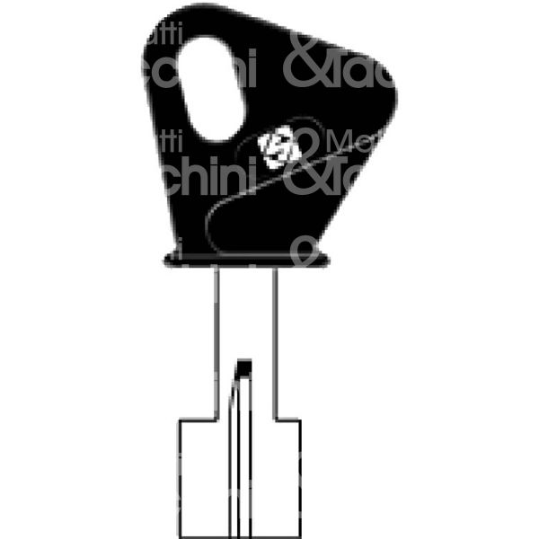 Silca mt3p chiave doppia mappa corte pompa