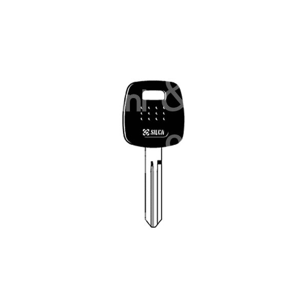 Silca nsn19t13 chiave transponder ottone