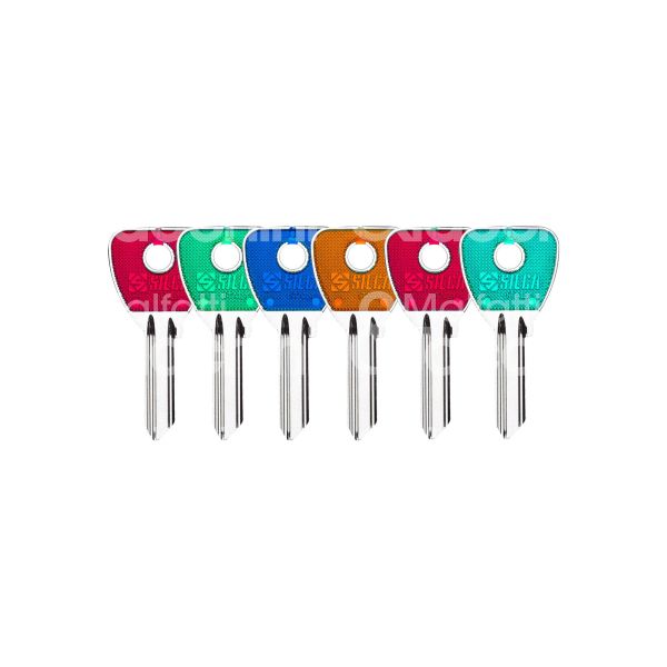 Silca oc074sl chiave piatta slim fluo
