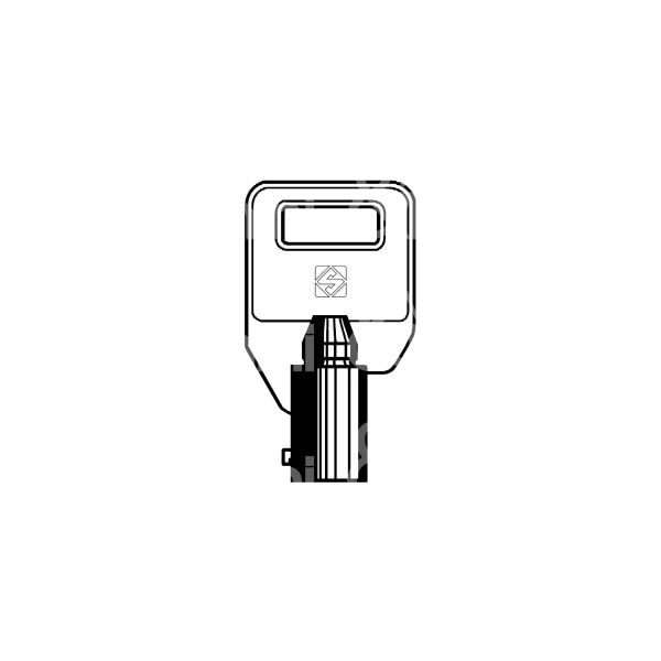Silca pc15t chiave tubolare punzonate