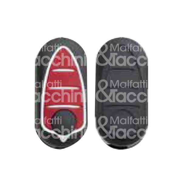 Silca sip22brs8 guscio vuoto 3 tasti alfa
