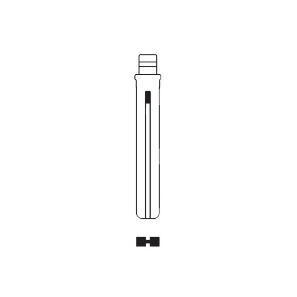 Art. toy40ch inserto chiave testa flip