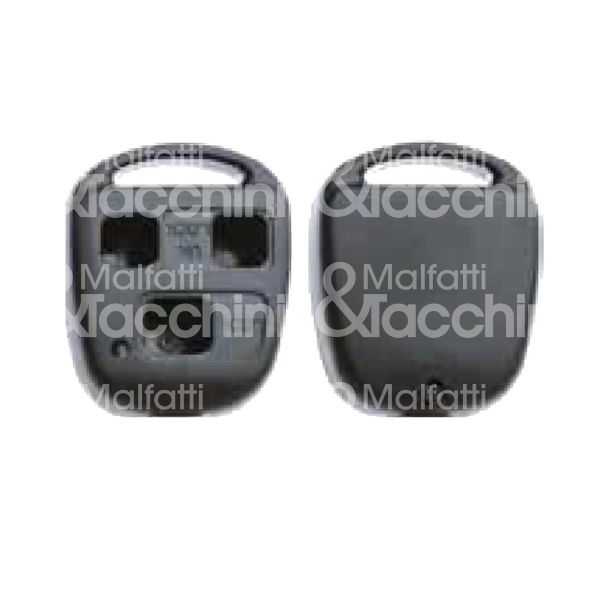 Silca toy43brs8 guscio vuoto 3 tasti toyota