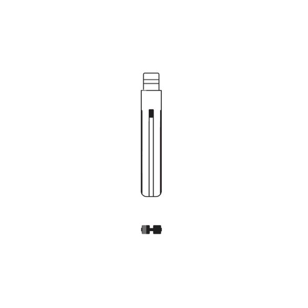 Art. toy48ch inserto chiave testa flip per modelli lexus e toyota