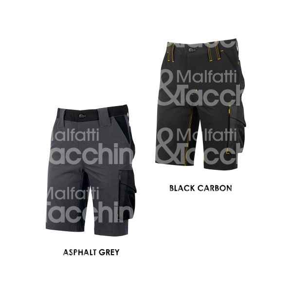 U-power 196bcxl bermuda mercury taglia xl colore black carbon