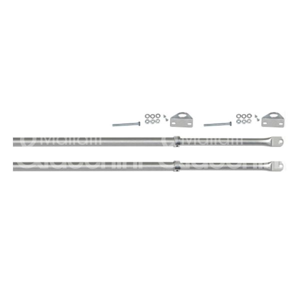 Viro 82170028 serie aste triplici zincata misura mm 88 ÷ 165 Ø 18 accessori compresi