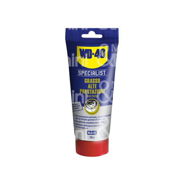 Wd-40 391076 grasso tubetto art. 391076 utilizzo cuscinetti, ingranaggi e cremagliere, settore mineario, edilizia, automotive contenuto gr 150