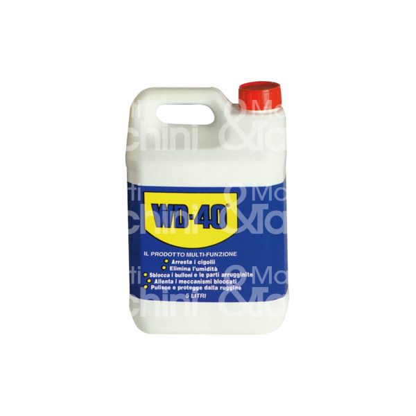Wd-40 44506 lubrificante art. 44506 utilizzo multiuso contenuto ml 5000