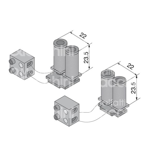 Welka 36003000 bobina 12 volt ambidestra