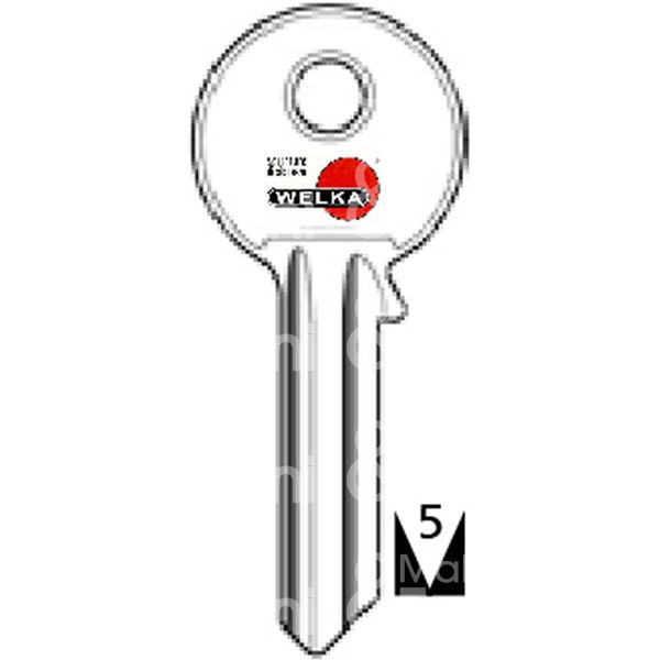 Chiavi piatte sp.5 ott.nich.dx