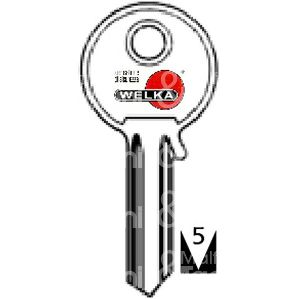 Chiavi piatte sp.5 ott.nich.dx