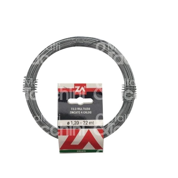 Za' fm1a080 filo ferro art. fm1a080 zincato a caldo Ø mm 0,8 - mt 53