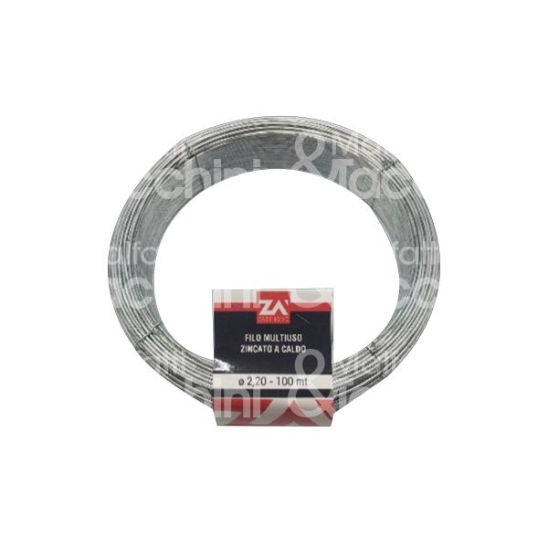 Za' fm1c150 filo ferro art. fm1c180 zincato a caldo Ø mm 1,5 - mt 10