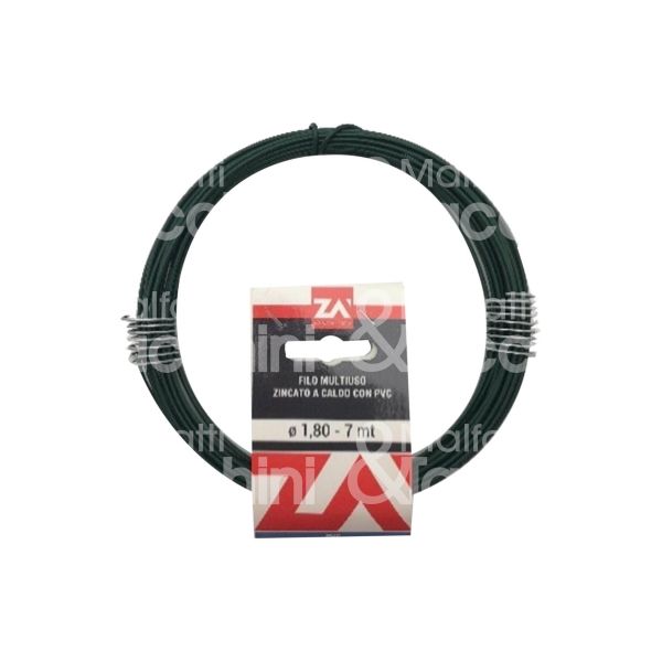 Za' fm2a090 filo ferro art. fm2a090 plasticato anima zincata a caldo Ø mm 0,9 - mt 33