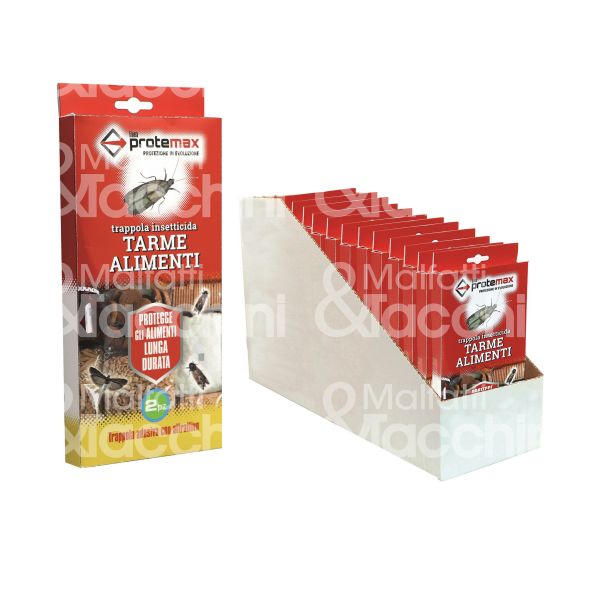 Protemax prote348 trappola adesiva art. prote348 utilizzo tarme alimentari confezione pz 2