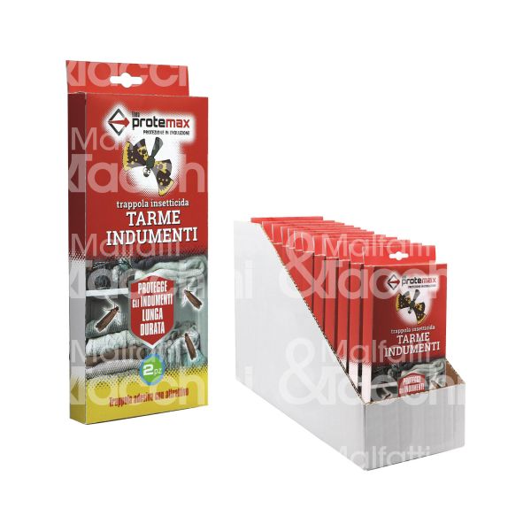 Protemax prote349 trappola adesiva art. prote349 utilizzo tarme indumenti confezione pz 2