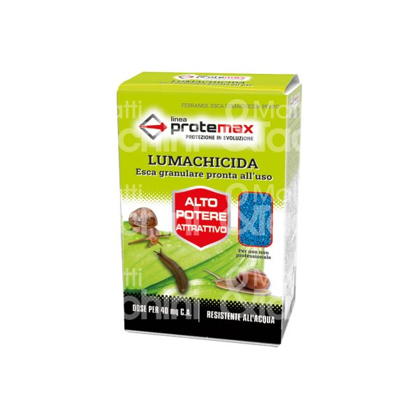 Protemax prote613 esca art. prote613 erogazione polvere granulare utilizzo lumache contenuto gr 200