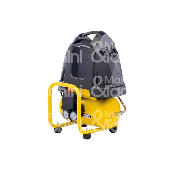 Abac 1129100008 compressore senza olio art. 1129100008 tensione 230 v potenza 1,1 kw serbatoio lt. 6 pressione 8 bar