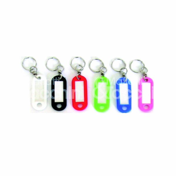 Portaetichette con anello bianco