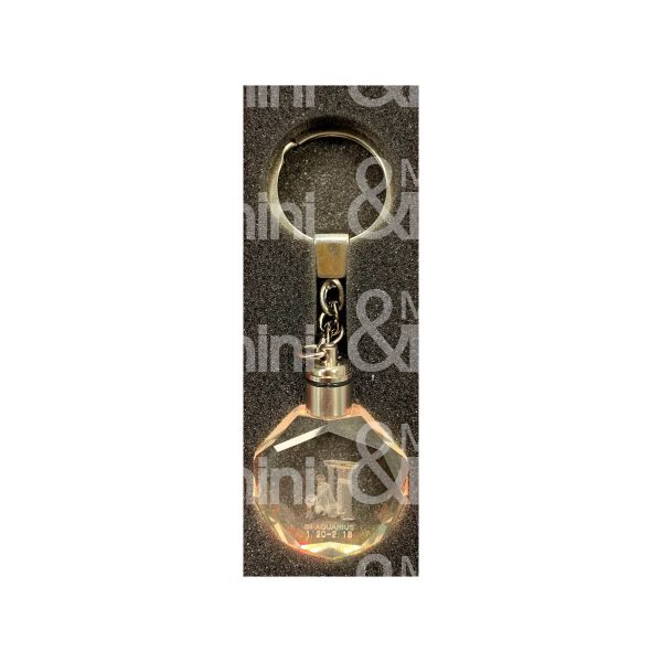 Art. 04881 portachiavi zodiacale con luce led segni zodiacali assortiti
