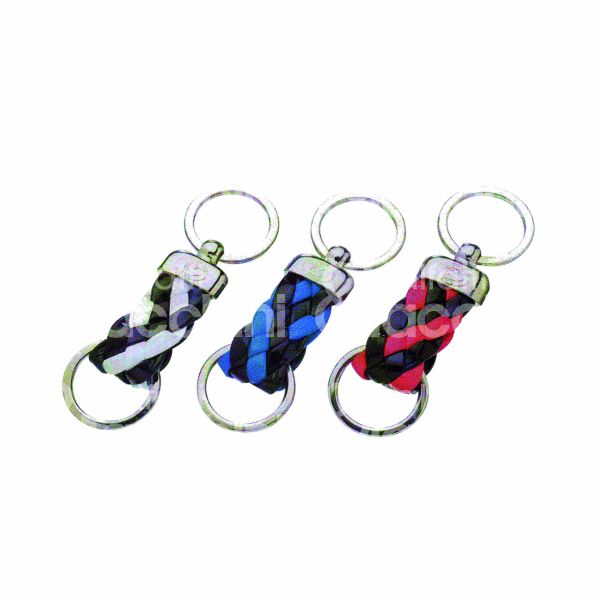 Portachiavi treccia calcio