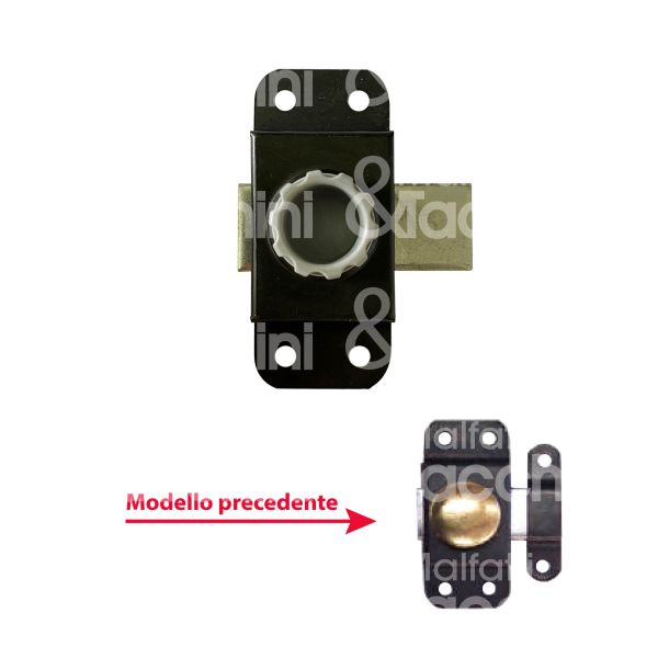 M&t 900 10431 targettes art. 2005 ferro verniciato nero senza portalucchetto l mm 20 x sezione asta piatta