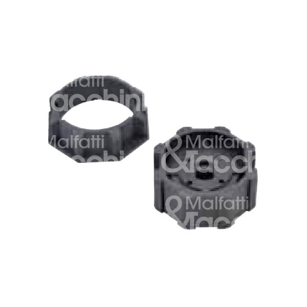 M&t 900 13580 set adattatori art. mtset_ot2804_60-2 plastica nero attacco ottagonale - Ø mm 60 -